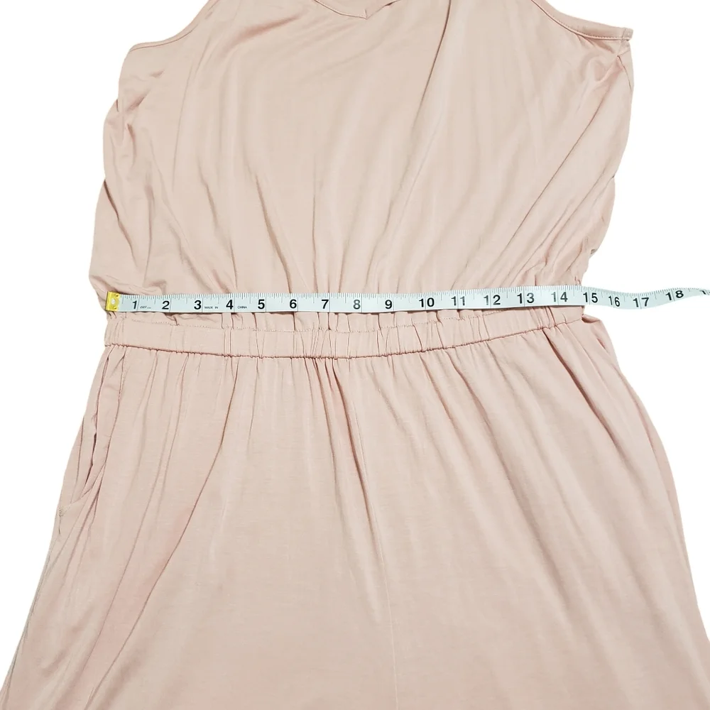 Froemds Womens Pink Spaghetti Strap Jumpsuit X-Large - Picture 11 of 15